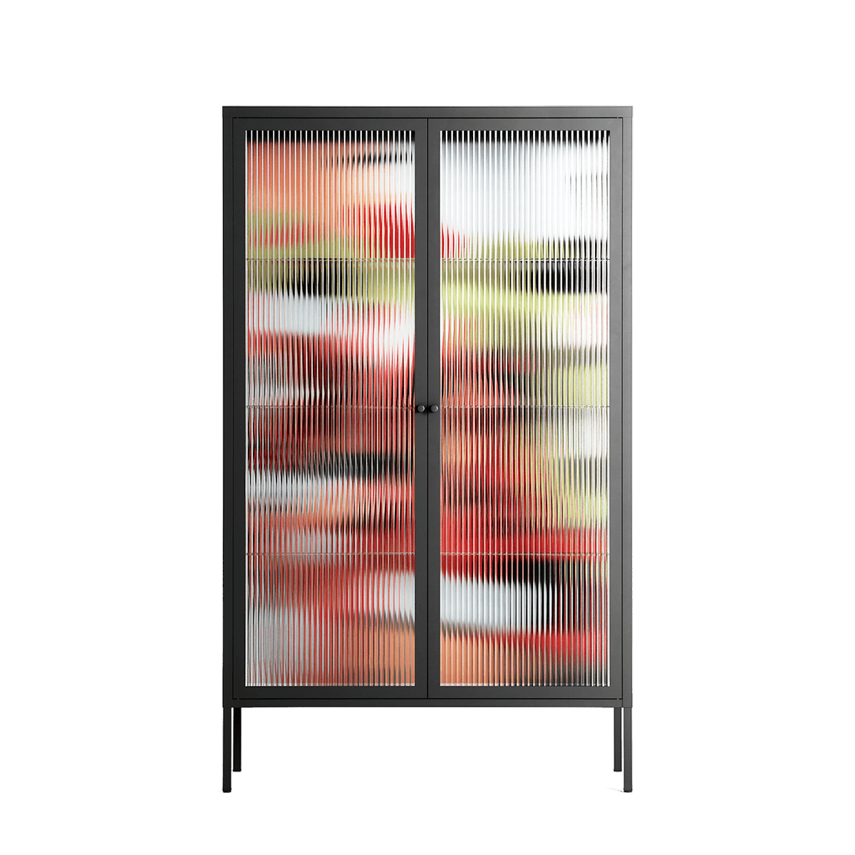 Rogue - Cabinet - Caitlin Flood-Molyneux - Antracite - Reeded glass