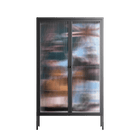 Hidden Sorrow - Cabinet - Caitlin Flood-Molyneux - Antracite - Reeded glass