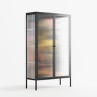 Deadlock - Cabinet - Caitlin Flood-Molyneux - Antracite - Reeded glass