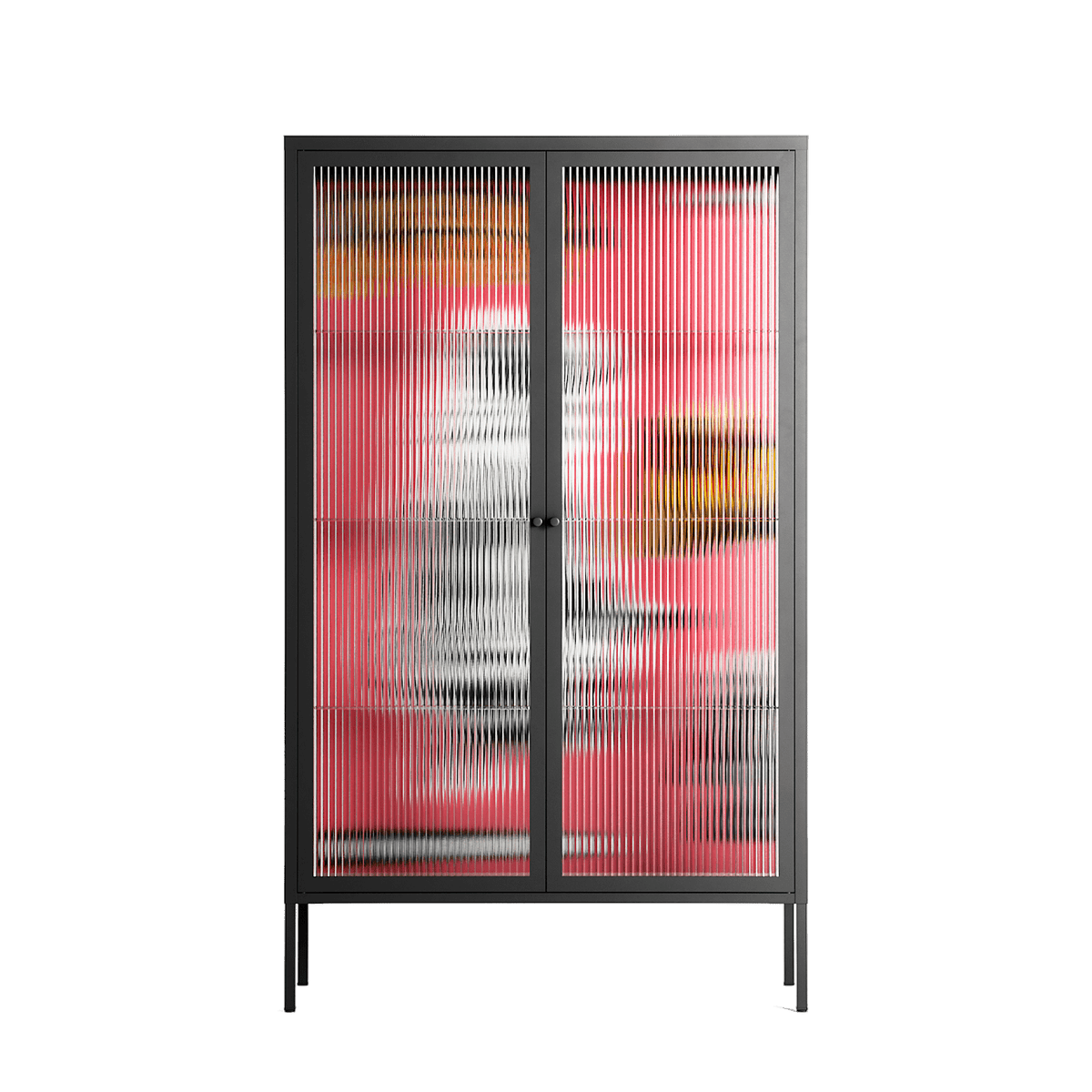 Change - Cabinet - Caitlin Flood-Molyneux - Antracite - Reeded glass