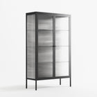Flight Of Fancy - Cabinet - Diana Catchpole - Antracite - Reeded glass