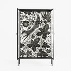 Ode to Summer 4 - Cabinet - Diana Catchpole - Antracite - Reeded glass