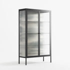 Ode to Summer 6 - Cabinet - Diana Catchpole - Antracite - Reeded glass