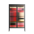 Harmonic - Cabinet - Rikki Hewitt - Antracite - Reeded glass