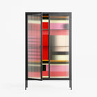Harmonic - Cabinet - Rikki Hewitt - Antracite - Reeded glass