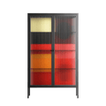 Turnstile - Cabinet - Rikki Hewitt - Antracite - Reeded glass