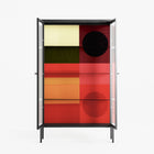 Turnstile - Cabinet - Rikki Hewitt - Antracite - Reeded glass