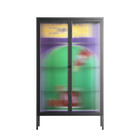 Negroni - Cabinet - Mathilda Kienast - Antracite - Reeded glass