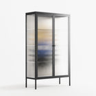 Evil Eye Sun - Cabinet - Mo Kalache - Antracite - Reeded glass