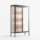 Crow Del Sol - Cabinet - Ethan Fender - Antracite - Reeded glass