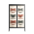 Curious Creatures - Cabinet - Ethan Fender - Antracite - Reeded glass
