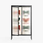 Curious Creatures - Cabinet - Ethan Fender - Antracite - Reeded glass