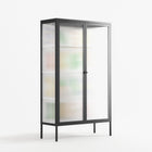 Shapes - Cabinet - Lydia Greaves - Antracite - Reeded glass