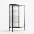 Bouquets - Cabinet - Lydia Greaves - Antracite - Reeded glass