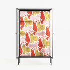 Cats - Cabinet - Lydia Greaves - Antracite - Reeded glass