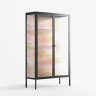Cats - Cabinet - Lydia Greaves - Antracite - Reeded glass