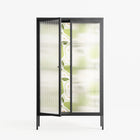 Pears - Cabinet - Lydia Greaves - Antracite - Reeded glass