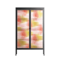 Cats - Cabinet - Lydia Greaves - Antracite - Reeded glass