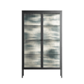 Ode to Summer 6 - Cabinet - Diana Catchpole - Antracite - Reeded glass