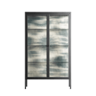 Ode to Summer 6 - Cabinet - Diana Catchpole - Antracite - Reeded glass
