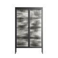 Ode to Summer 4 - Cabinet - Diana Catchpole - Antracite - Reeded glass