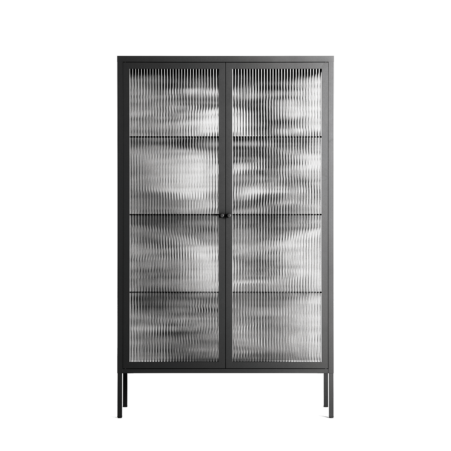 Flight Of Fancy - Cabinet - Diana Catchpole - Antracite - Reeded glass