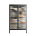 Sweet Far Away - Cabinet - Sophie Goudman-Peachey - Antracite - Reeded glass