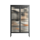 Sweet Far Away - Cabinet - Sophie Goudman-Peachey - Antracite - Reeded glass