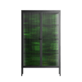 Wottosque Green - Cabinet - Craig Watkins - Antracite - Reeded glass