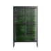 Wottosque Green - Cabinet - Craig Watkins - Antracite - Reeded glass