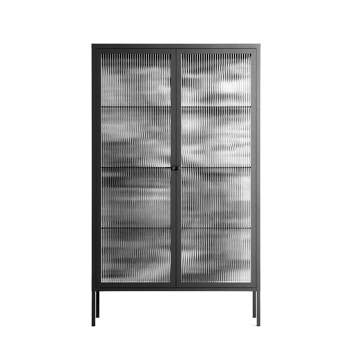 Flight Of Fancy 3 - Cabinet - Diana Catchpole - Antracite - Reeded glass
