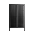 The Single Color - Cabinet - Craig Watkins - Antracite - Reeded glass
