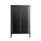 The Single Color - Cabinet - Craig Watkins - Antracite - Reeded glass