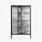 Flight Of Fancy 3 - Cabinet - Diana Catchpole - Antracite - Reeded glass