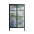 A Bridge Across Time 2 - Cabinet - Nick Liefhebber - Antracite - Reeded glass