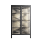 Oberon and Elgar - Cabinet - Naia Escribano - Antracite - Reeded glass