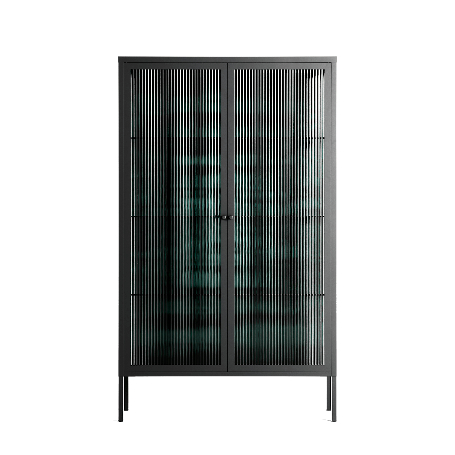 Optical Delusion - Cabinet - Craig Watkins - Antracite - Reeded glass