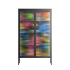 All The Good Guys - Cabinet - Craig Watkins - Antracite - Reeded glass