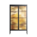 A Bridge Across Time 4 - Cabinet - Nick Liefhebber - Antracite - Reeded glass