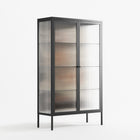 We Are Who We Are - Cabinet - Sophie Goudman-Peachey - Antracite - Reeded glass