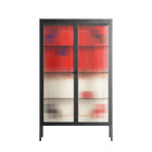 Parallel Mirage - Cabinet - Oluwasheyi Adebayo - Antracite - Reeded glass