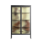 Can You Face It - Cabinet - Sophie Goudman-Peachey - Antracite - Reeded glass