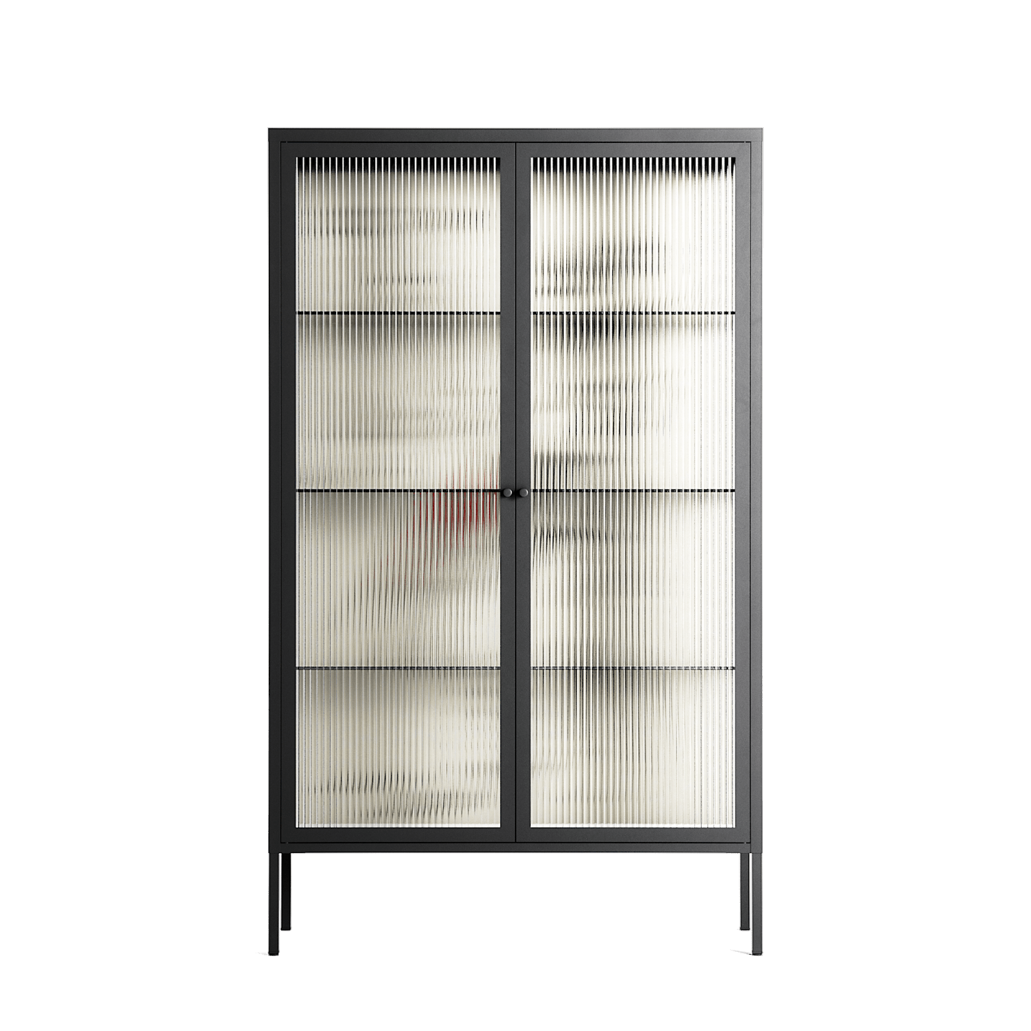 Bayeux - Cabinet - Naia Escribano - Antracite - Reeded glass