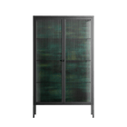 The Green Line - Cabinet - Craig Watkins - Antracite - Reeded glass