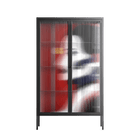 Unseen In Plain Sight - Cabinet - Mathilda Kienast - Antracite - Reeded glass