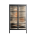 We Are Who We Are - Cabinet - Sophie Goudman-Peachey - Antracite - Reeded glass