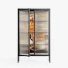 We Are Who We Are - Cabinet - Sophie Goudman-Peachey - Antracite - Reeded glass