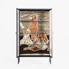 We Are Who We Are - Cabinet - Sophie Goudman-Peachey - Antracite - Reeded glass