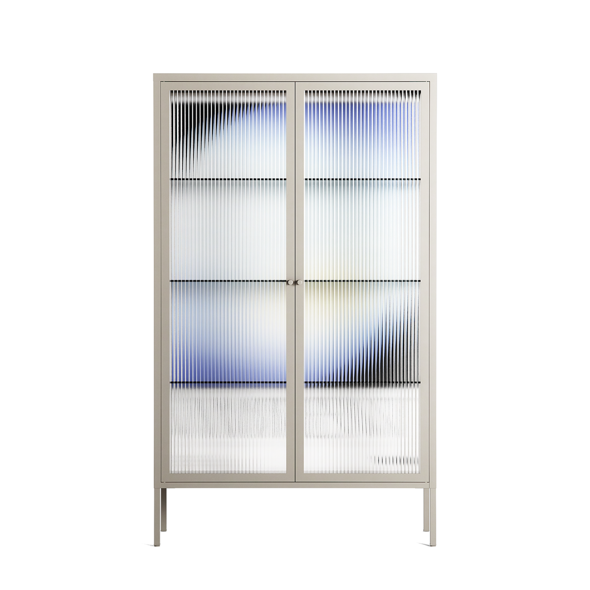 Ambient - Cabinet - Alexander Khabbazi - Pebble - Reeded glass