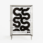 Black Waves - Cabinet - Alexander Khabbazi - Pebble - Reeded glass